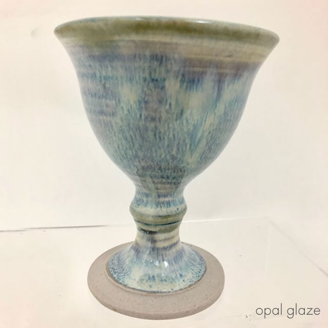 goblet opal glaze