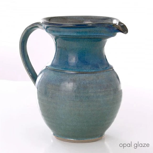 large jug opal glaze