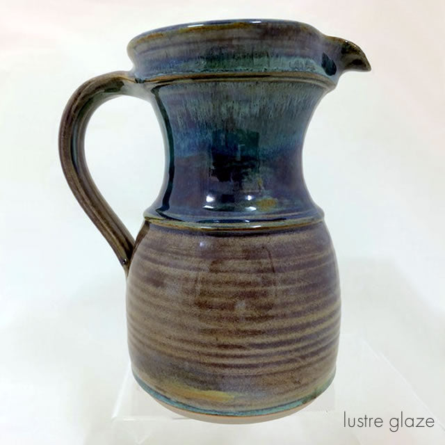 large straight jug lustre