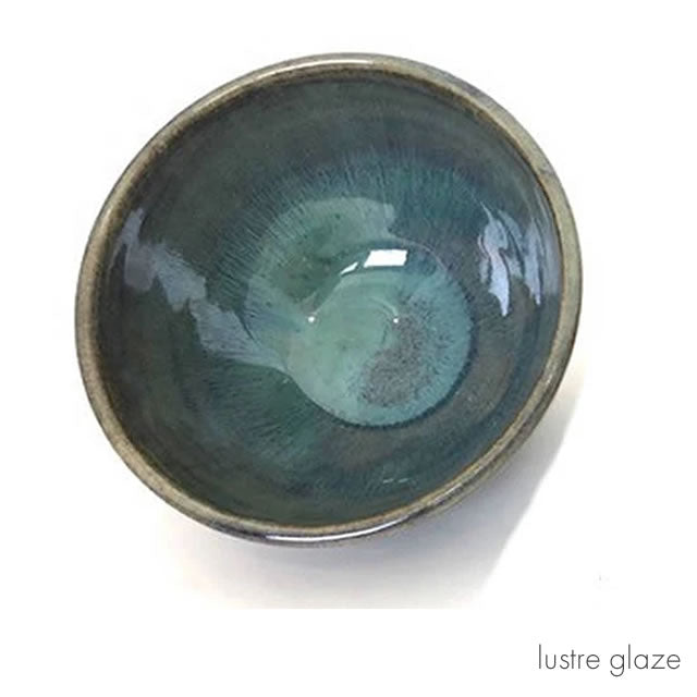 Sugar Bowl with lustre Glaze